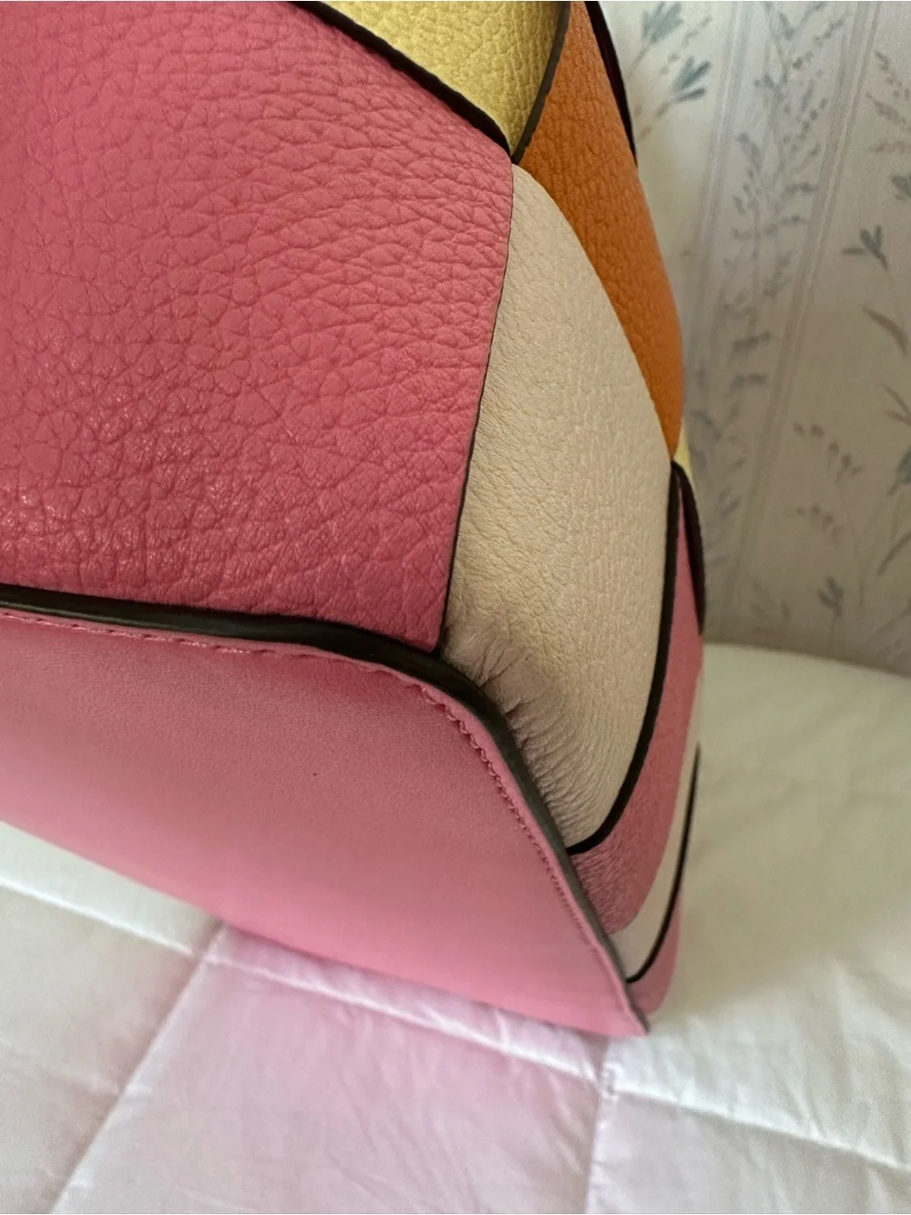 Kate Spade Woven Leather Patchwork Tote